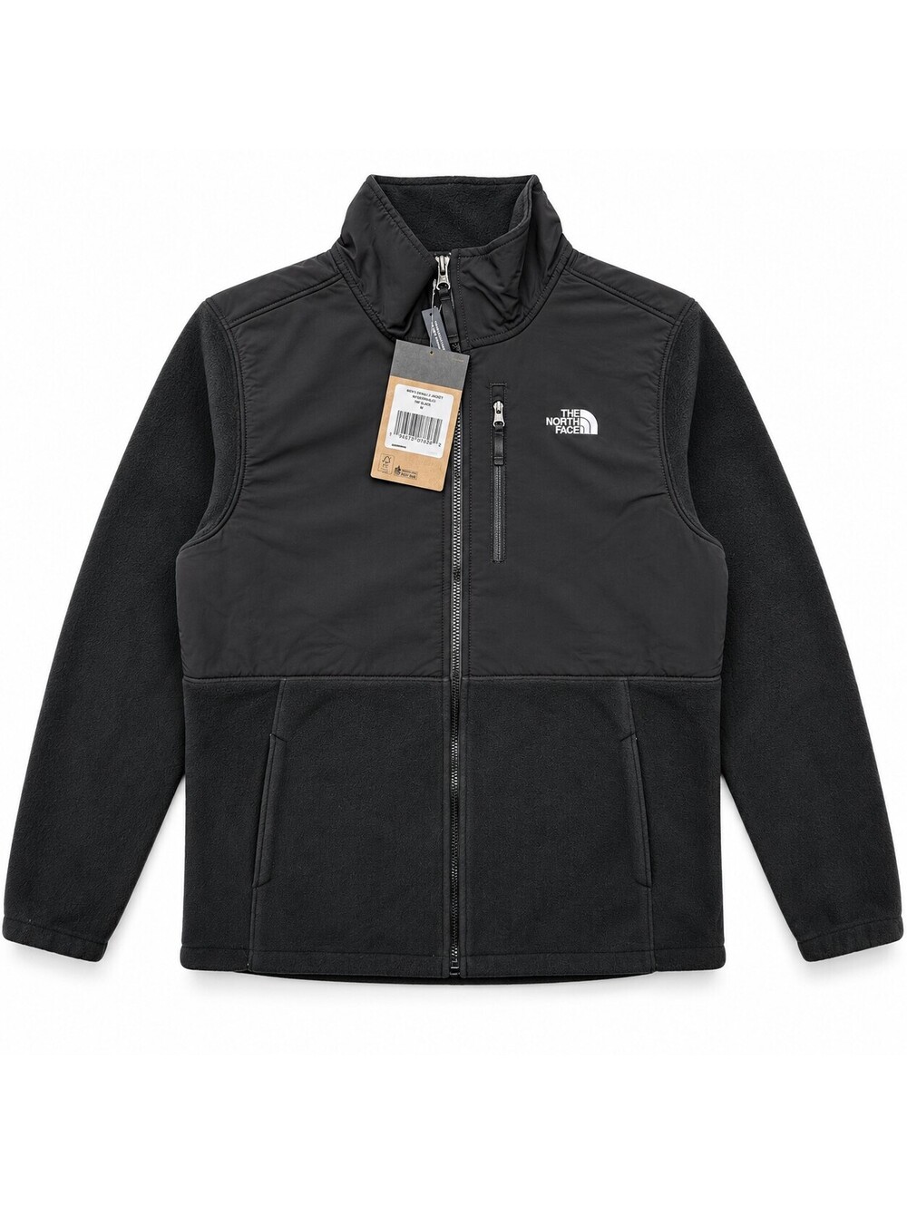 The North Face Candescent Full Zip Women's XL TNF Black Fleece Jacket NWT